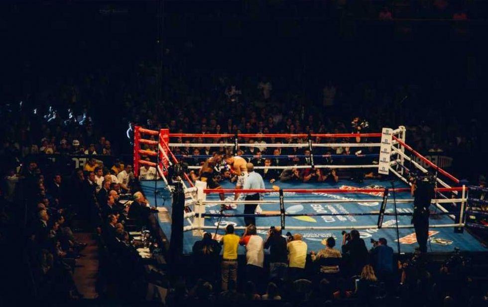 Nahaufnahme eines gewickelten Handwraps